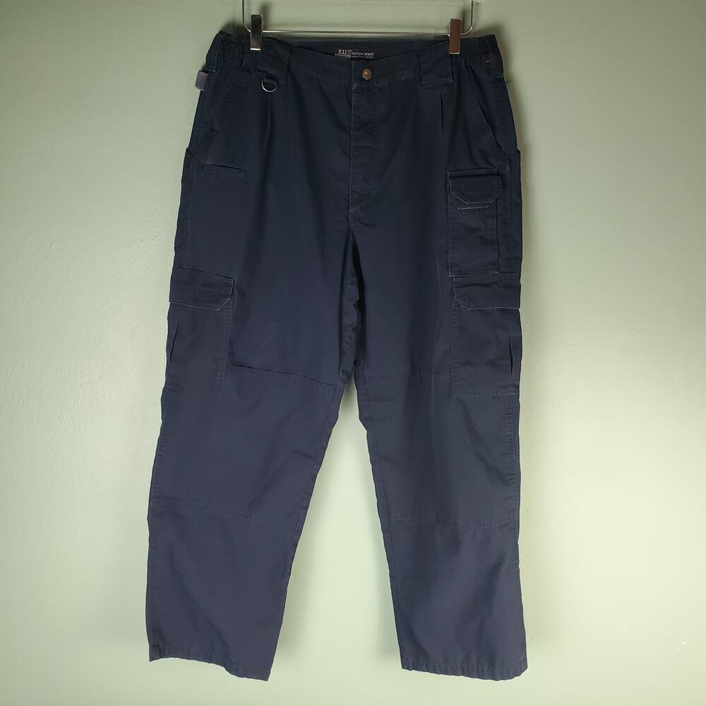 511 Tactical Mens Blue Taclite Pro Tactical Ripstop Cargo Pants Size 38X30